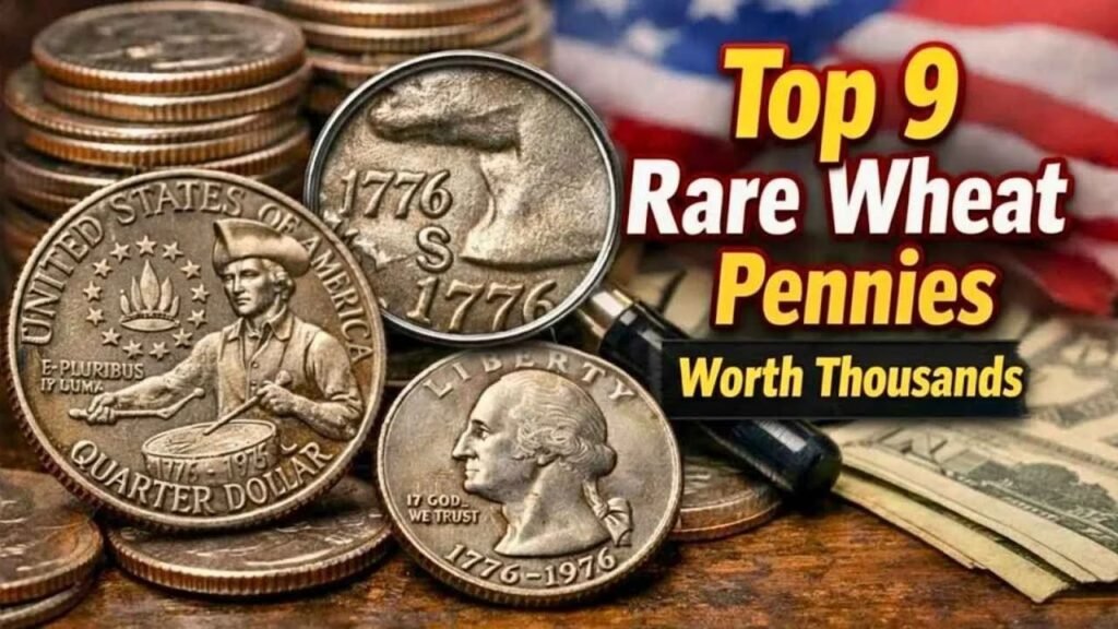 Top 9 Rare Wheat Pennies Worth Thousands in 2026: Hidden Treasures Still Circulating Today